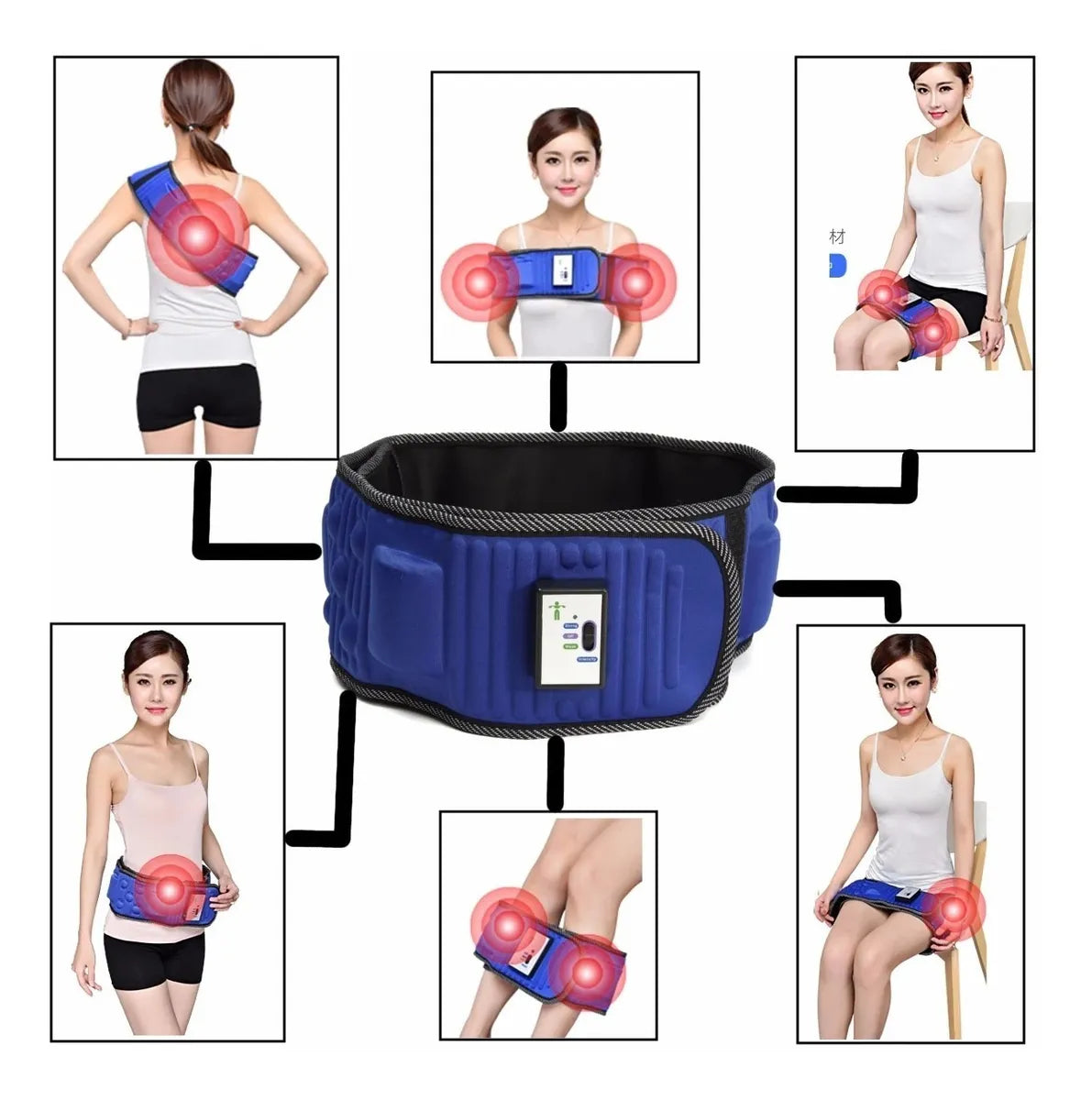 SlimVibe Pro    CINTURON REDUCTOR Y TONIFICADOR SLIM X5